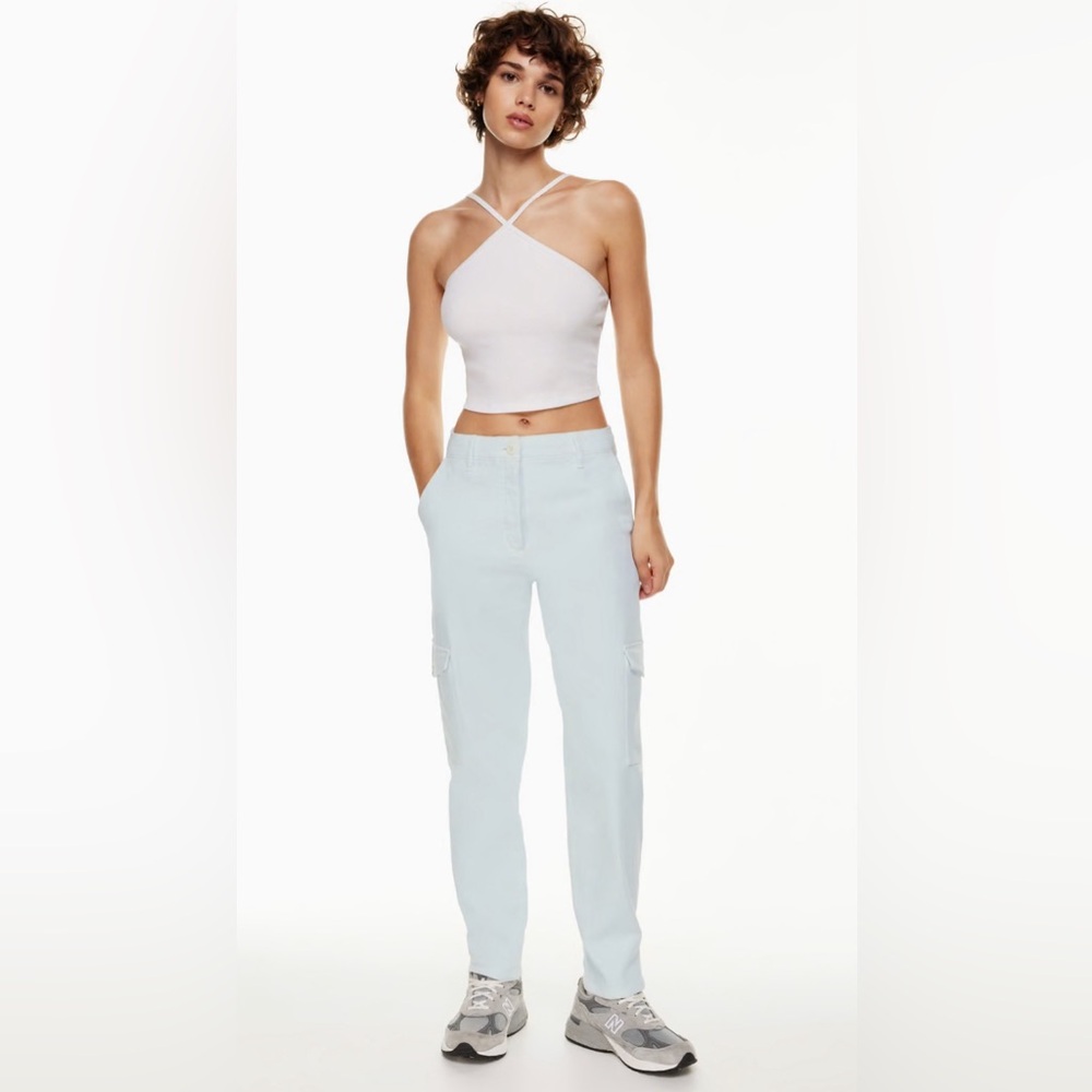 Aritzia Wilfred Free Modern Cargo Pant color Gd Cloud Blue size 0